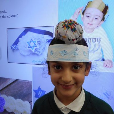 We learned all about hannukah traditions..JPG